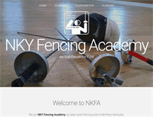 Tablet Screenshot of nkyfencing.com